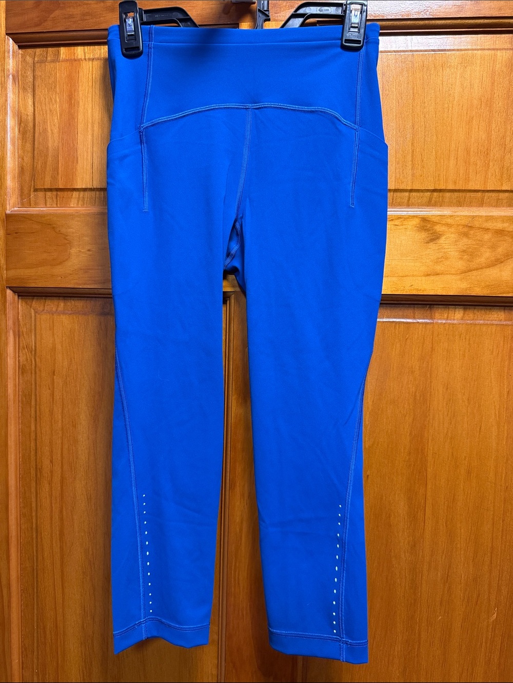 lululemon athletica Electric Blue High-Rise Capri Leggings